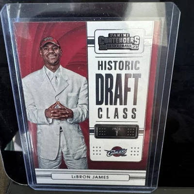 2022-23 Panini Contenders - Historic Draft Class Contenders LeBron James #20 - Image 1 of 2