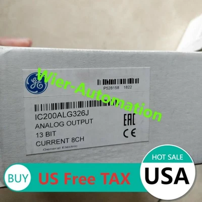For GE Fanuc IC200ALG326J New Analog Output Module Free Shipping - Image 1 of 3