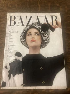 Harper's Bazaar 1963 Avedon cover Fashion - Imagen 1 de 24