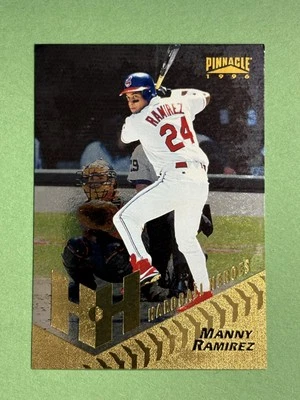 Manny Ramirez 1996 Pinnacle Foil Cleveland Indians #278   H451 - Image 1 of 2