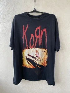 Vintage Korn Self Titled Debut Album Black T-Shirt Size XXL - Picture 1 of 13