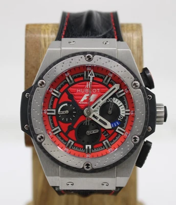 Hublot King Power Formula 1 Austin 48mm Red Dial Watch Full Set LTD ED 250/250 - Image 1 of 4
