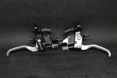 Vintage Shimano Deore LX ST-M567 Trigger Shifters - Brake Levers - 3x8 Speed MTB - Image 1 of 4