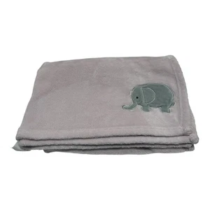 Nojo Pink Elephant Baby Blanket Fleece Infant Girls Soft Plush - Picture 1 of 6