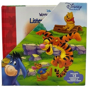 Rare 2005 Disney Winnie The Pooh HC 12 Books Set - Picture 1 of 8