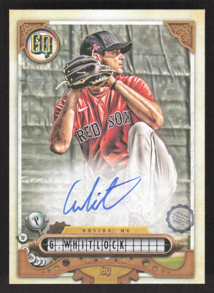 2022 Topps Gypsy Queen #GQA-GW Garrett Whitlock GQ Autographs - Image 1 of 2