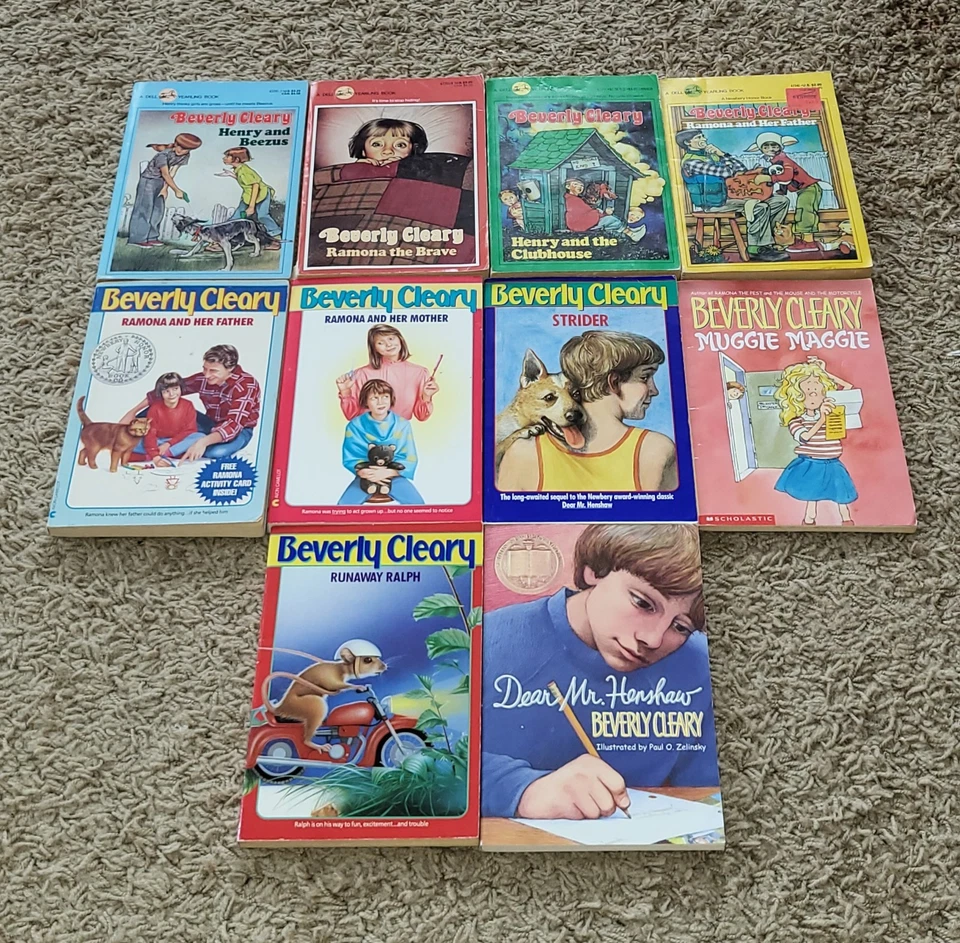 Vintage Paperback Beverly Cleary Children's Books - Lot of 10 - Image 1 of 4