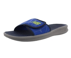 New Balance Sport Slide Boys Shoes Size 3, Color: Grey/Blue - Picture 1 of 3