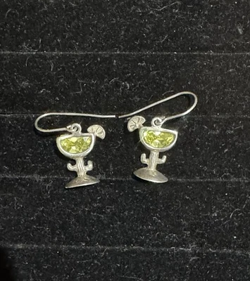Retired Silpada Sterling Silver Margarita Earrings - Image 1 of 4