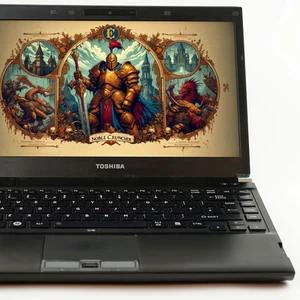 Cheap Toshiba Laptop Intel i5 8GB RAM 128GB SSD Windows 10 HDMI WiFi 13.3 inch - Picture 1 of 6