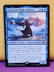 1x Urza, Lord High Artificer, casi nuevo, MH1, Magic: the Gathering, MtG - Imagen 1 de 6