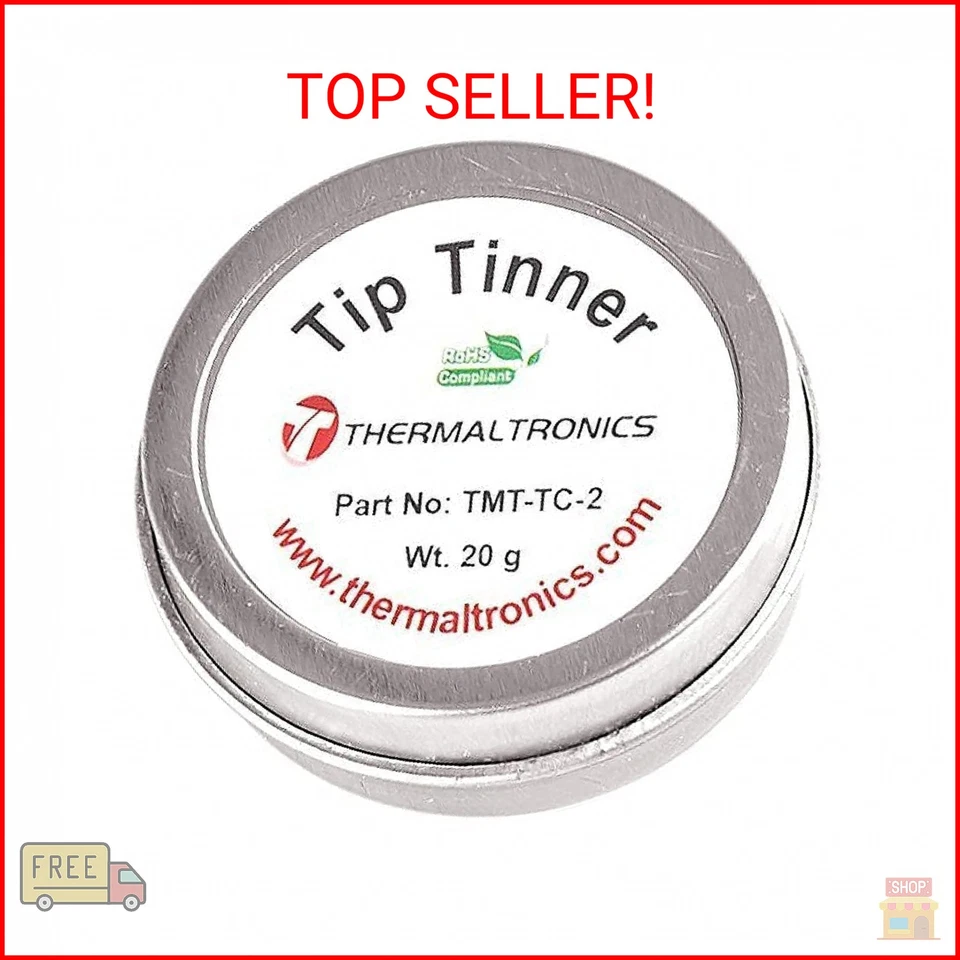Thermaltronics TMT-TC-2 Tip Tinner (20 г) в контейнере 0,8 унции - Изображение 1 из 2