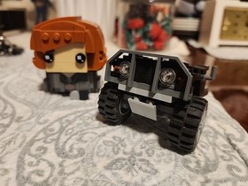 LEGO 76030 Marvel Heores Avengers Hydra TRUCK ONLY, Black Widow Brick Headz READ