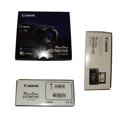 CANON_POWERSHOT_SX740_HS_LITE_EDITION_KOMPAKTKAMERA 4K_40X_NEU - Bild 1 von 2
