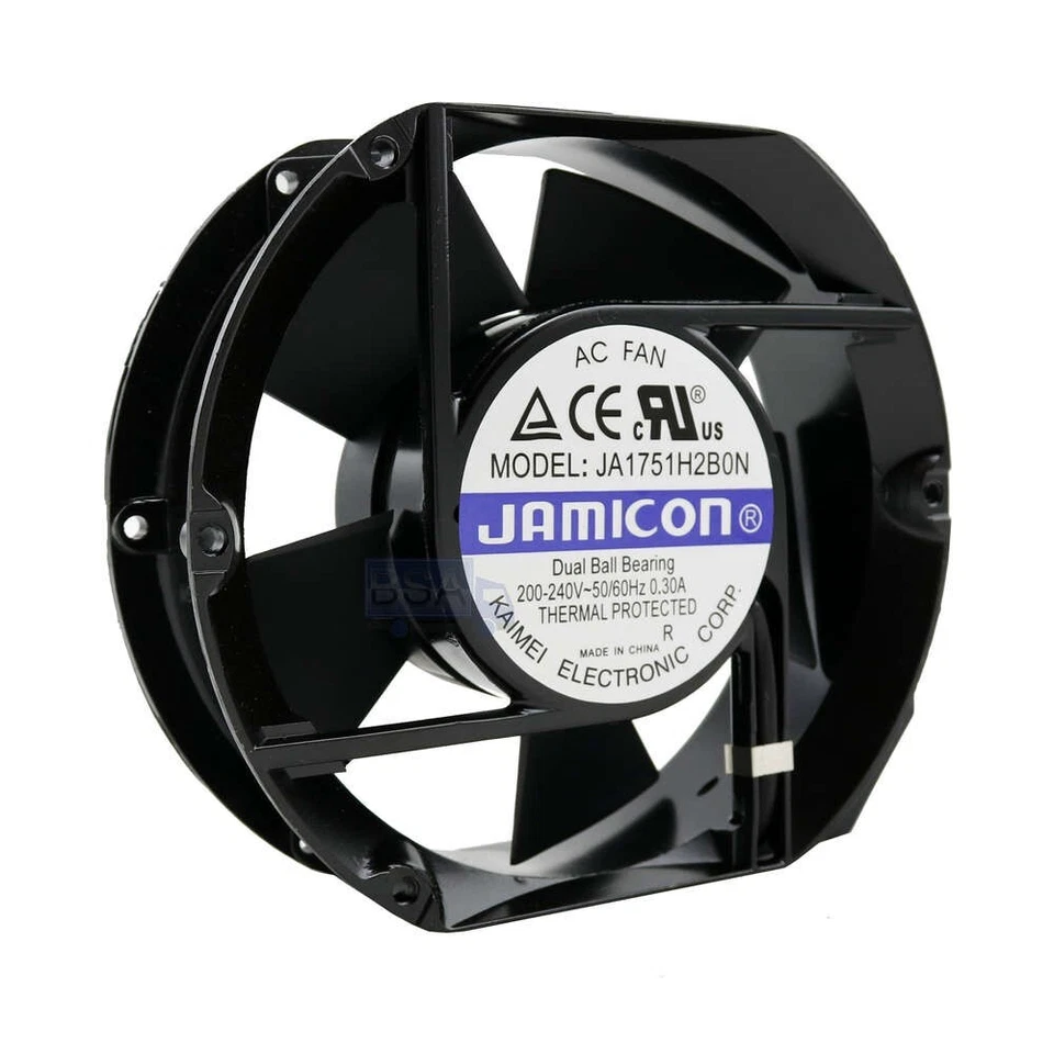 Ventola 220V 230V 0,3A Assiale 172x150x51mm Jamicon JA1751H2B0N AC Ball Bearing  - Immagine 1 di 4