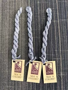 Lot of 3 Silk 'N Colors threads from The Thread Gatherer (Periwinkle SNC 022) - Picture 1 of 2