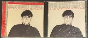 ELTON JOHN - MADE IN ENGLAND (UK CD SINGLE + USA REMIX CD SINGLE) - Picture 1 of 3