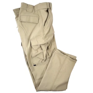 5.11 Tactical RipStop Cargo Pants Mens Medium Poly-Cotton Desert Sand NEW - Picture 1 of 7