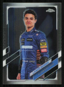 2021 Topps Chrome Formula 1 #6 Lando Norris - Picture 1 of 2
