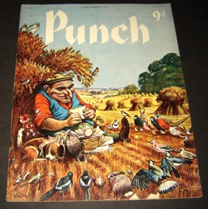Punch Magazine September 11, 1957 Cartoons & Humor No Label Printed in England - Picture 1 of 1