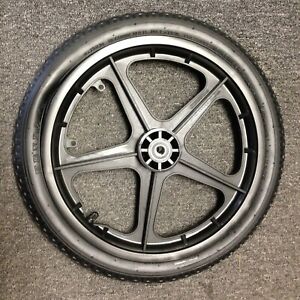 New 16" Plastic Wheel w/ Bearing & Kenda Tire Black