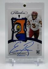 2020 Flawless Collegiate ENO BENJAMIN Rookie Patch Auto #10/15 - TONY THE TIGER 