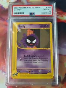 Pokemon TCG Expedition Gastly #109 2002 PSA 10 Gem Mint - Bild 1 von 2