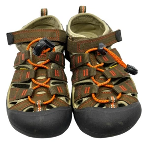 Sandalias impermeables Keen Kids 1 Newport H2 senderismo exterior zapato tierra marrón naranja - Imagen 1 de 7