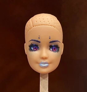 OOAK Custom Full Repaint_Barbie doll Made To Move_Head_High Fashion_ready 4 wig - Picture 1 of 8