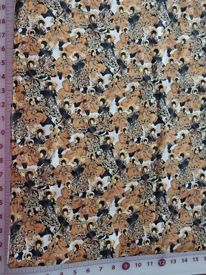 Bahnken de 2 yardas para capó de girasoles de cuervos de pradera de algodón de alta calidad WFR Foto 1 de 3