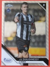 Topps Chrome SPFL 2021/22 Joe Shaughnessy of St Mirren base card