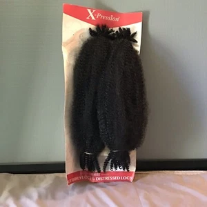 Cerraduras de mariposa Outre X-Pression retorcidas 3X Springy Afro Twist 16" #4 Nuevo de Lote Antiguo - Imagen 1 de 3
