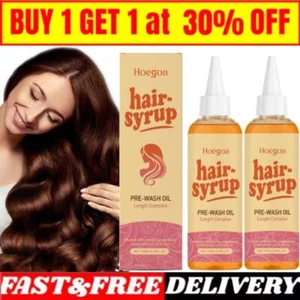 1-5 PACK NUEVO Jarabe Cabello Pre-Lavado Aceite Tratamiento Impulsar el Crecimiento del Cabello 100 ml CALIENTE - Imagen 1 de 14