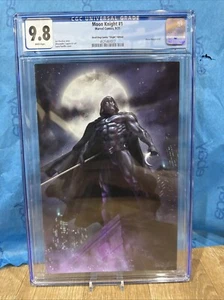Moon Knight Canvas Marc Spector Comic Virgin Graded Cgc 9.8 New Slab Combin - Picture 1 of 6