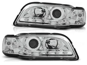LPVO05 VOLVO S40/V40 1996 1997 1998 1999 2000 DAYLIGHT Chrome Headlights - Picture 1 of 1