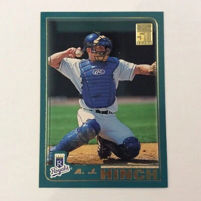 2001 Topps Traded T157 A.J. Hinch Kansas City Royals - Image 1 of 2