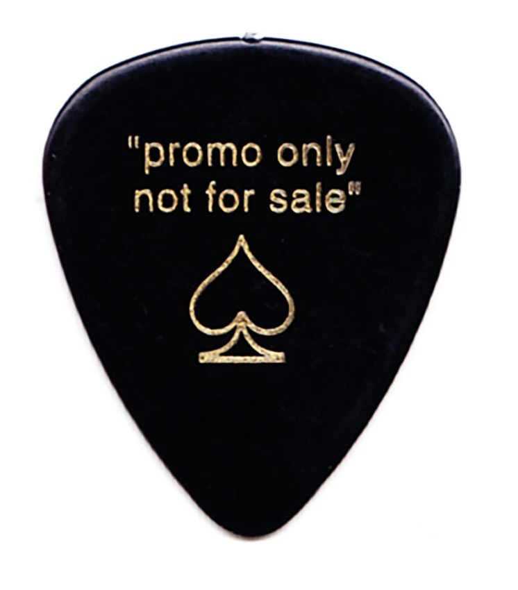 KISS Ace Frehley Signature Black Promotional Guitar Pick - 1997 12 Picks Album - Image 1 of 1