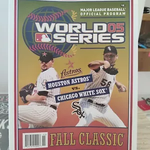 2005 World Series Official Program Chicago White Sox vs Houston Astros - Picture 1 of 4