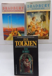 3 Bücher Set - J.R.R. Tolkien & Ray Bradbury Vintage - Bild 1 von 1