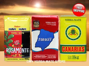 Yerba Mate - Rosamonte Suave - Taragui - Canarias - 3 Kilos - Picture 1 of 4
