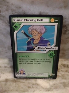 DBZ CCG Dragon Ball Z -Trunks Planning Drill- #86 SCORE Trunks Saga - Picture 1 of 2