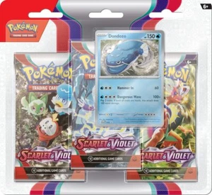 Pokemon Scarlet & Violet | 3-Pack Blister | Dondozo - Picture 1 of 3