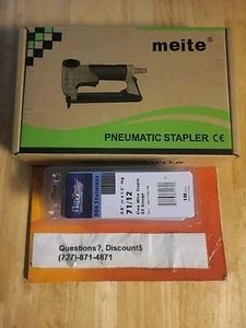 Meite MT7116 Upholstery Stapler - 22 Gauge 71 Series 3/8-Inch W Staples - Picture 1 of 3