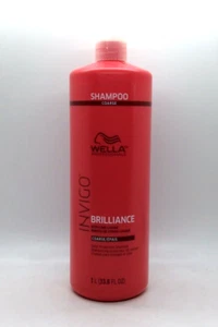 Invigo Brilliance by Wella 33.8 oz color protection shampoo Coarse T14 - Picture 1 of 2