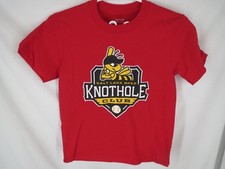 New Salt Lake City Bees Knothold Club Youth Size S/M Red Green Blue Orange Shirt