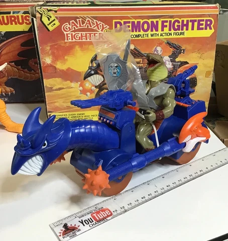 MADISON 8803 GALAXY FIGHTERS BLUE DEMON FIGHTER & COBRA MOTU knock-off HEMAN MIB Cover