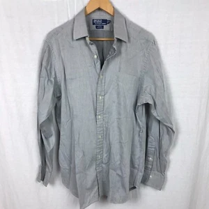 Polo by Ralph Lauren uomo Curham camicia manica lunga bottoni davanti taglia 16,5 34/33 - Foto 1 di 4