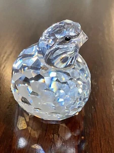 Swarovski Crystal Partridge Quail Figurine~7625 NR 050 000~MIB - Picture 1 of 11
