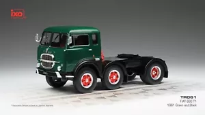 IXO 1/43 TR061 1961 FIAT 690 T1 Verde/Green/Vert tracteur camion truck Cab NLA! - Foto 1 di 13