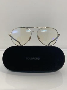 NIB Tom Ford TF5684B 028 Rose Gold Aviator Eyeglasses 55mm - Picture 1 of 7